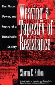 Weaving a tapestry of resistance by Sharon E. Sutton