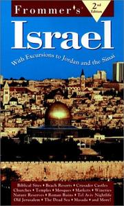 Cover of: Frommer's Israel '98 by Robert Ullian
