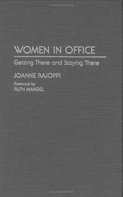 Cover of: Women in office by Joanne Rajoppi