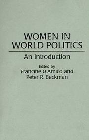 Cover of: Women in World Politics: An Introduction
