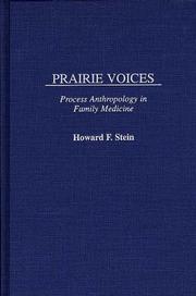 Cover of: Prairie voices by Howard F. Stein