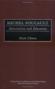 Michel Foucault by Mark Olssen