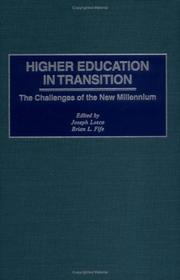 Cover of: Higher Education in Transition: The Challenges of the New Millennium