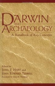 Cover of: Darwin and Archaeology by John Terrell