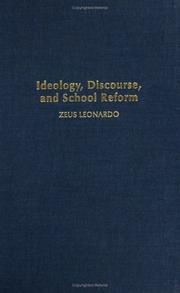 Cover of: Ideology, Discourse, and School Reform