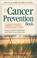 Cover of: The Cancer Prevention Book
