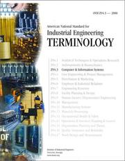 Cover of: Terminology. | 
