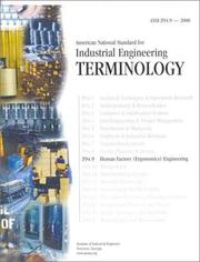 Terminology by Engineering and Management Pre, Institute of Industrial Engineers &&&& S