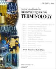 Cover of: Terminology | 