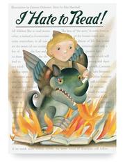 Cover of: I Hate To Read!