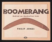 Cover of: Boomerang: behind an Australian Icon