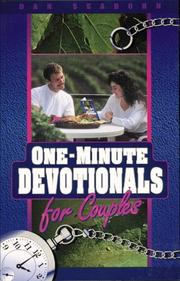 Cover of: One-minute devotionals for couples