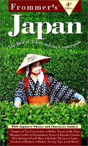 Cover of: Frommer's Japan (Complete Guides)