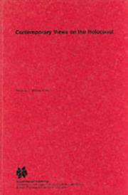 Cover of: Contemporary views on the Holocaust by Randolph L. Braham, editor.