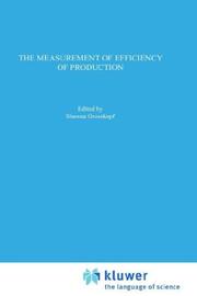 Cover of: The measurement of efficiency of production
