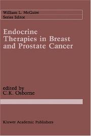 Cover of: Endocrine therapies in breast and prostate cancer by edited by C. Kent Osborne.