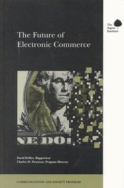 Cover of: Future of Electronic Commerce (A Communications & Society Program Book) by David Bollier