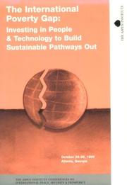 Cover of: The International Poverty Gap: Investing in People and Technology to Build Sustainable Pathways Out