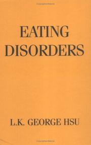 Cover of: Eating disorders by L. K. George Hsu