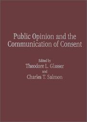 Cover of: Public opinion and the communication of consent