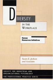Cover of: Diversity in the Workplace by Susan E. Jackson