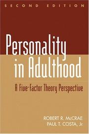 Cover of: Personality in adulthood