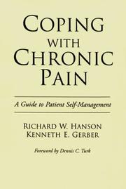 Cover of: Coping with Chronic Pain: A Guide to Patient Self-management
