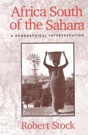 Cover of: Africa South of the Sahara by Robert Stock