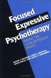 Cover of: Focused expressive psychotherapy by Roger J. Daldrup ... [et al.].