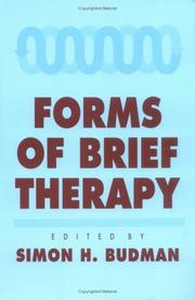 Forms of brief therapy cover