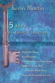 Cover of: 5 Keys for Church Leaders: Building a Strong, Vibrant, and Growing Church