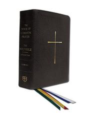 The Book of Common Prayer & the Holy Bible, Nrsv, Black by Church Publishing