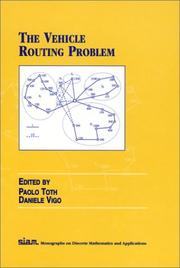 Cover of: The Vehicle Routing Problem Discrete Math (Siam Monographs on Discrete Mathematics and Applications) by 