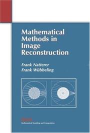 Mathematical methods in image reconstruction by Frank Natterer, Frank Wûbbeling