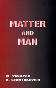 Front cover of Matter and Man by Mikhail Vasilyev