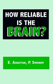 Cover of: How Reliable Is the Brain