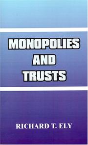 Cover of: Monopolies and Trusts