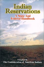 Cover of: Indian Reservations: A State and Federal Handbook