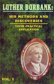 Cover of: Luther Burbank by Luther Burbank