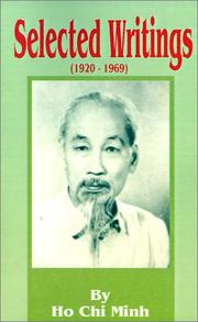 Cover of: Selected Writings 1920-1969 by Hò̂, Chí Minh