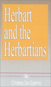 Herbart and the Herbartians by Charles De Garmo