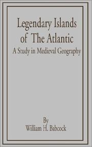 Cover of: Legendary Islands of the Atlantic by William Henry Babcock