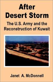 Cover of: After Desert Storm by Janet A. McDonnell