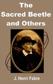 Cover of: The Sacred Beetle and Others