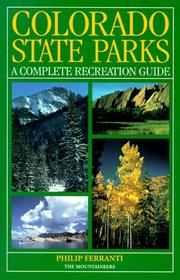 Cover of: Colorado state parks: a complete recreation guide