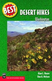 Cover of: Best Desert Hikes: Washington (Best Hikes)