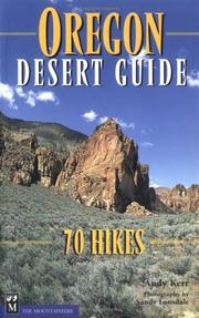 Cover of: Oregon Desert Guide: 70 Hikes