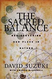 Cover of: The sacred balance by David T. Suzuki