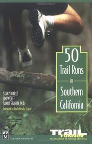 Cover of: 50 Trail Runs in Southern California