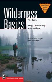 Cover of: Wilderness basics: hiking, backpacking, mountain biking